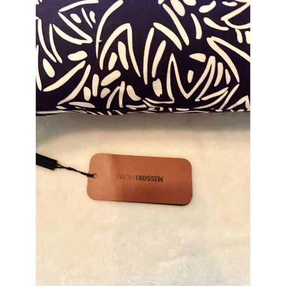 MISSONI HOME COTTON REPPS SUN MOLD PROOF 16x16"  LAJAS 501 - Picture 4 of 5